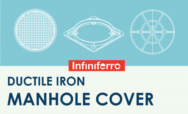 Ductile iron manhole covers