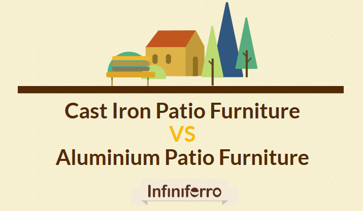 Cast Iron Patio Furniture Vs Aluminum Infiniferro - Outdoor Furniture Cast Iron Vs Aluminum