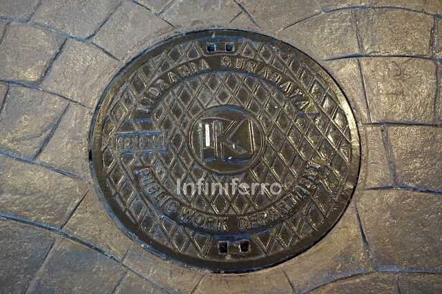 infiniferro products : cast iron manhole cover