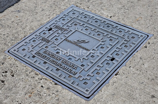 airport manhole cover