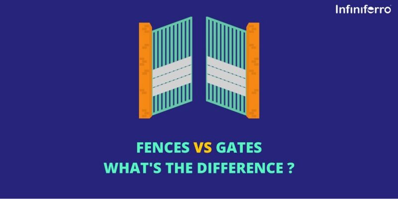 fences and gates difference