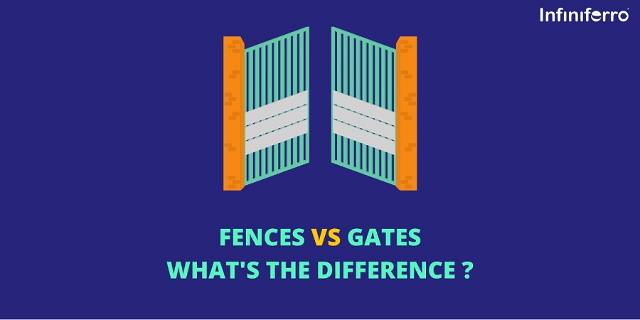 fences and gates difference