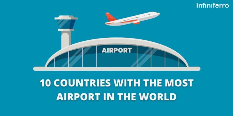 10 Countries With The Most Airport In The World