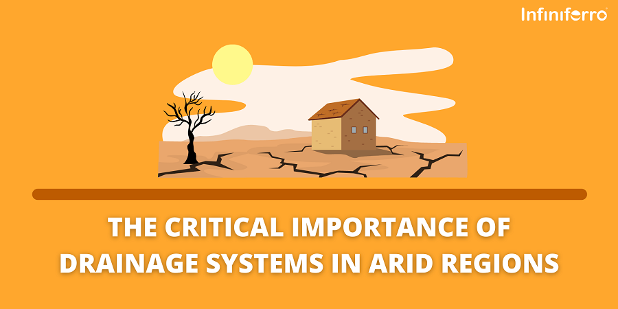 the important of drainage system in arid region