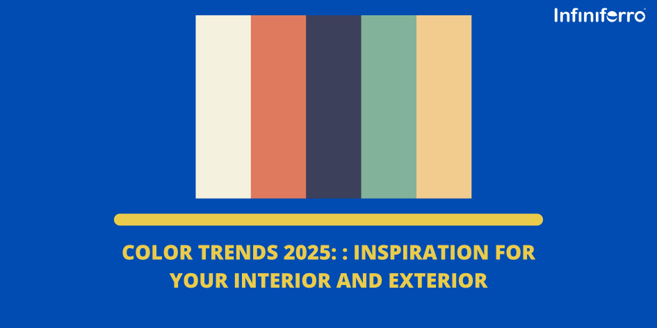 Color Trends 2025: Inspiration for Your Interior and Exterior