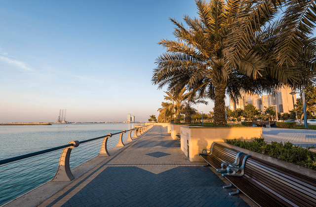 Corniche Beach and Park, Abu Dhabi - green spaces in the UAE