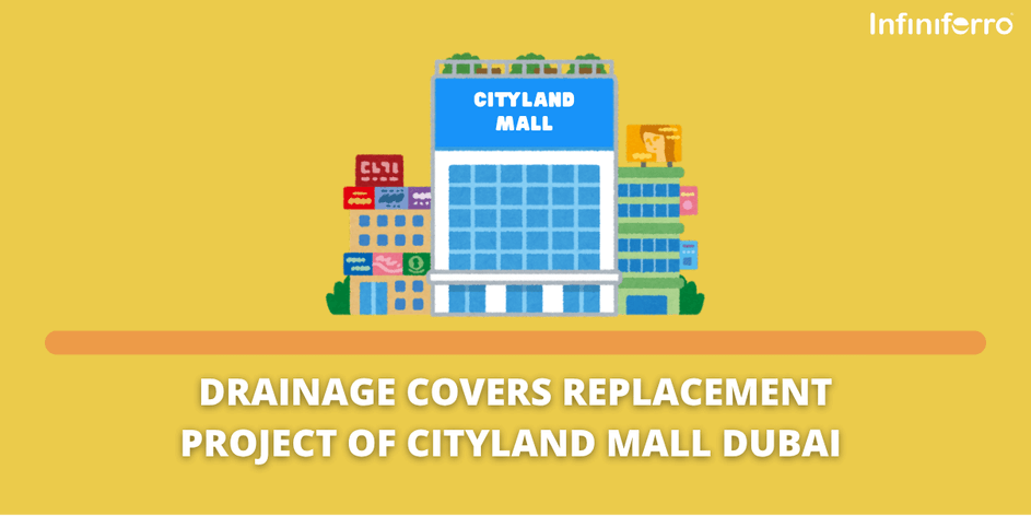 Cityland Mall Dubai Drainage Covers Replacement Project