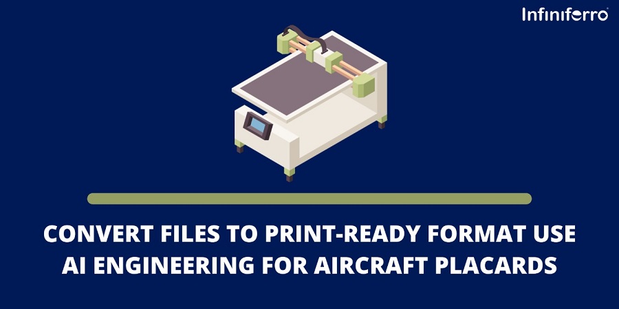 Convert Files to Print-Ready Format Use AI Engineering for Aircraft Placards