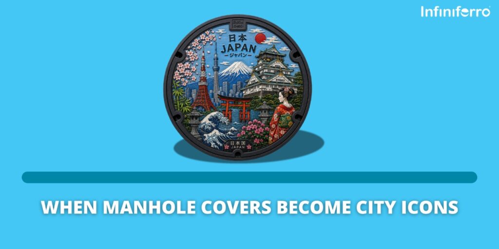 When Manhole Covers Become City Icons: Inspirational Design from Dubai, Makkah & Singapore