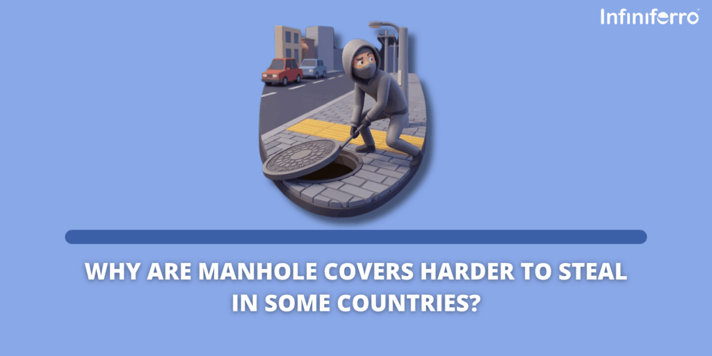 what makes manhole covers harder to steal