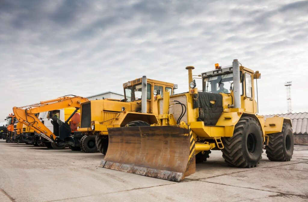 used heavy equipment recycling